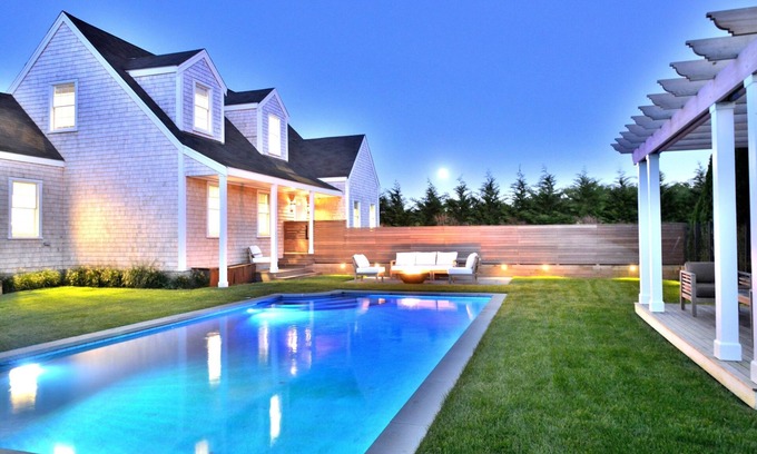 Nantucket House | New Home with Pool, Bocce court & 2 basement game rooms close to Surfside Beach