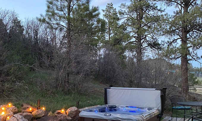 Pagosa Highlands Cabin | New Hot Tub! New Rental!, Sauna, Close to Lake Hatcher, Wonderful Views!