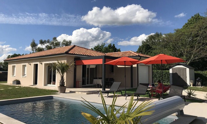 Proissans House | New house any comfort with heated swimming pool