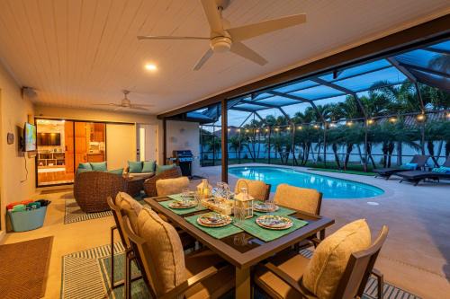 Bradenton House | NEW! House of Palms! Private Pool Home! Short Drive to AMI