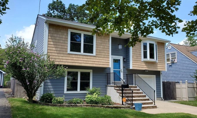 Asbury Park House | NEW IN ASBURY - Sunny home with deck, patio, and gorgeous backyard!