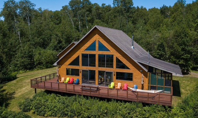 Grand Marais House | NEW LISTING! BOREAL RIDGE! North Shore Home w/Astonishing Lake Superior Views