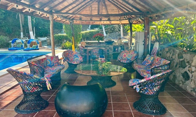 Manzanillo House | New listing, Casa Rana - quiet one bedroom with ocean view.