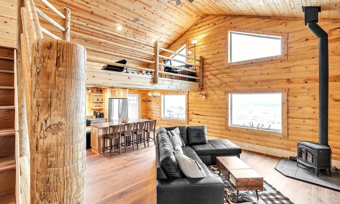 Belfry Cabin | NEW! Mountain Cabin Near Trails, Skiing & Yellowstone