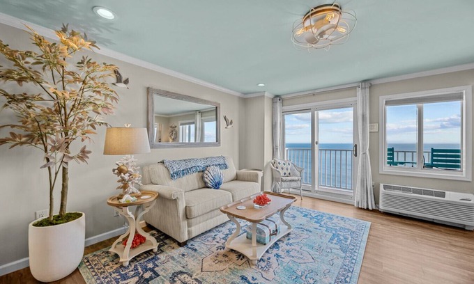 Virginia Beach Condo | New Oceanfront 2bd, 2bth/ Beach/Pool/Boat