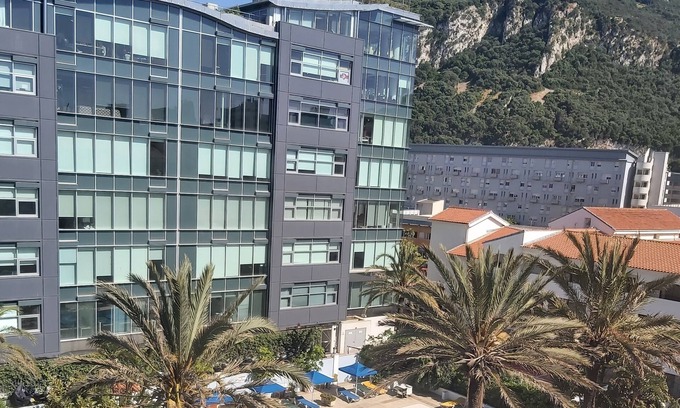 Gibraltar Apartment | NEW - OceanVillage Apartment -Privet pool and Rock of Gibraltar views