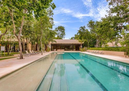 Playa del Carmen House | NEW Palmara Home with Pool and Paddle Court Gated
