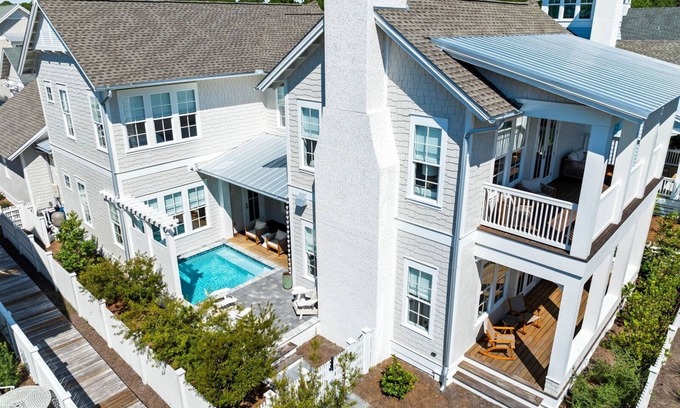 WaterSound West Beach House | NEW! Private Pool, Bikes, & LSV! 6-min walk to Scenic Watersound West Beach!