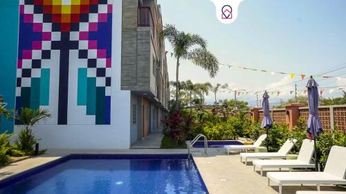 Parque Las Palmas Apartment | New Puerto Vallarta Calm Getaway Pool & Garden