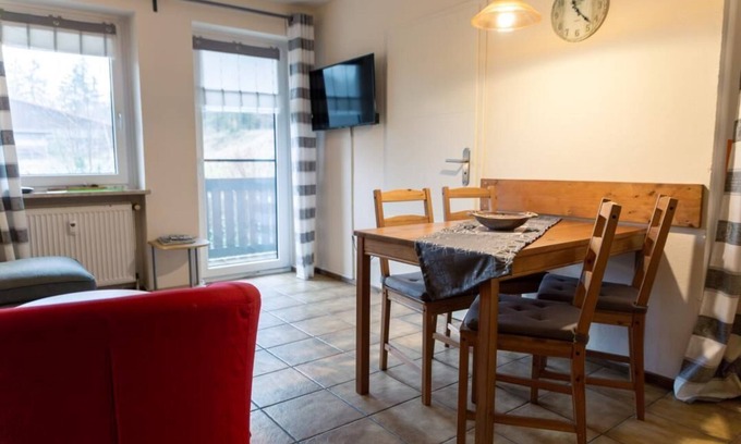 Weissenstadt Apartment | NEW! Reiterhof Finkenmühle apartment Wicky with balcony