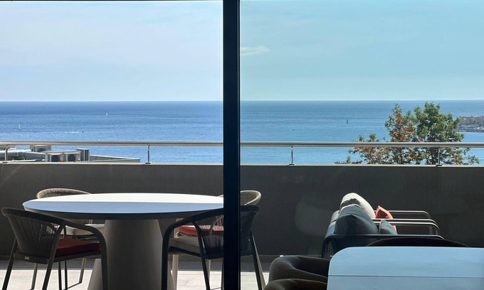 Corse-du-Sud Apartment | New : T3 climatisé haut de gamme vue mer de 78m²+ terrasse 45m²