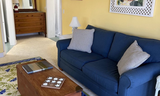 Southwest Harbor Apartment | New, top deck couples retreat overlooking Southwest harbor!