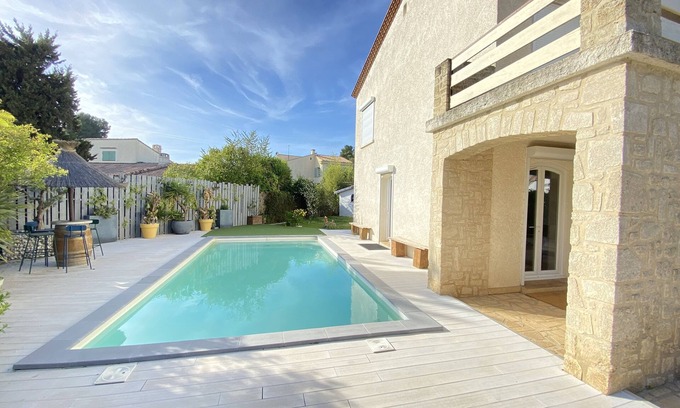 Saint-Jean-de-Vedas Villa | ⭐NEW ⭐VILLA SWIMMING POOL⭐NEAR MONTPELLIER ⭐BEACHES⭐