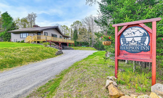 Essex County House | Newcomb Retreat w/Mountain Views & Fire Pit!