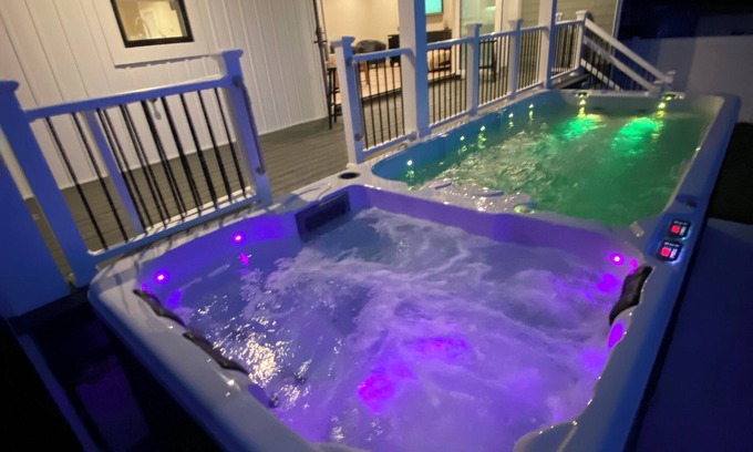Brigantine House | Newly Built 2024! 1 Blk to Beach! Swim spa!