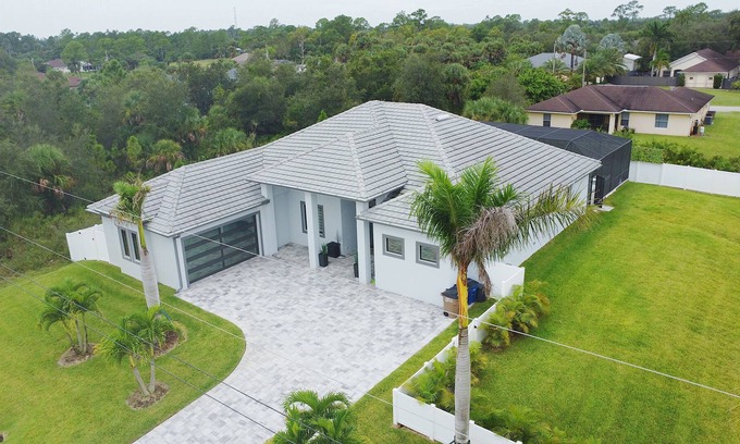 Lehigh Acres House | Newly Furnished Home, Luxurious Pool and Hot Tub