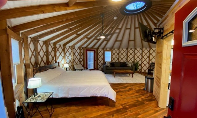 Logan Cabin | Newly Listed Yurt in Hocking County