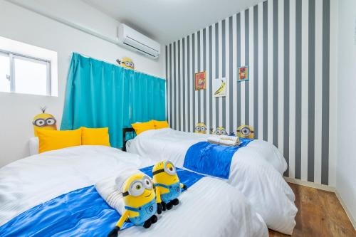 Konohana Apartment | Newly opened 6LDK USJ Hotel Family friendly Free parking 10 minutes to USJ 道頓堀 関西空港 大阪城 海遊館