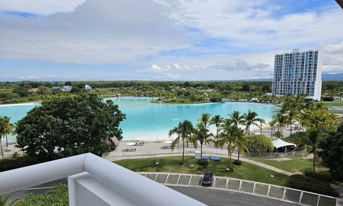 El Farallon del Chiru Condo | Newly remodeled Town Center condo Resort. Saltwater pool and water slide LUXURY