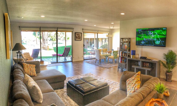 Bermuda Dunes Condo | Newly Remodeled Unit With Pool, Golf Course And Mountain Views!