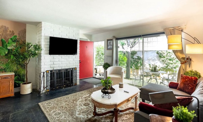 Dana Point House | Newly remodeled, uniquely styled property surrounded by botanical-like garden setting.