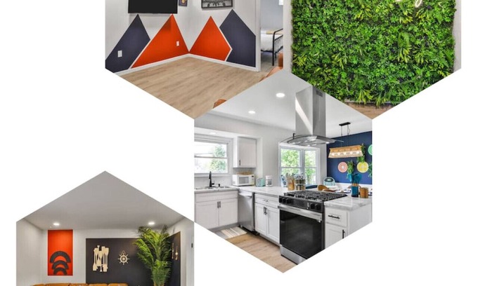 Maryland Heights House | Newly Reno! 11 Sleeps, Game Room, Picturable walls