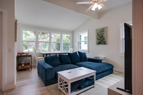Folly Field House | Newly Renovated Duplex, Upper Unit, 4th row from the beach