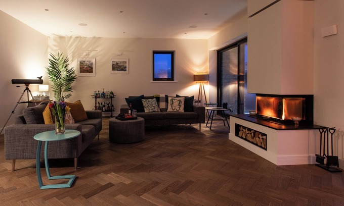 Helston House | Newly Renovated Harbourside House with Sea Views by Porthleven & Lizard Holidays