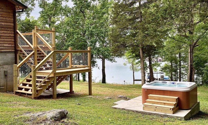 Rock Harbor House | Newly Renovated Norris Lake Home with Private Dock