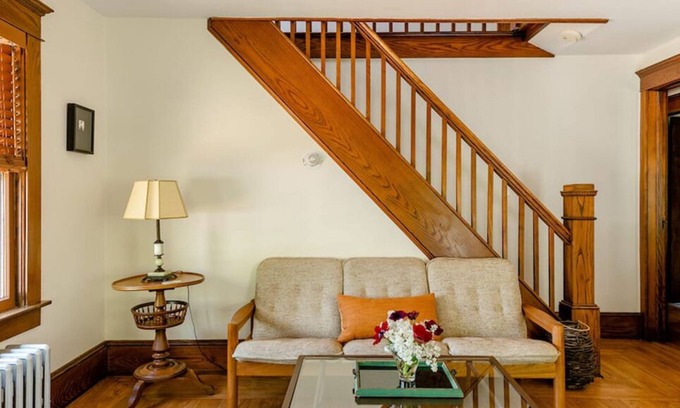 Jeffersonville House | Newly Renovated House in Catskill Village Along Creek