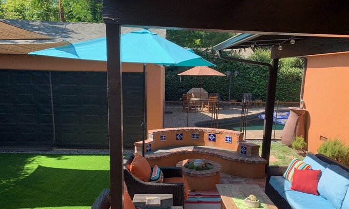 Valley Village House | Newly Renovated Valley Gem: A Family Home with Yard, BBQ, Pool and More