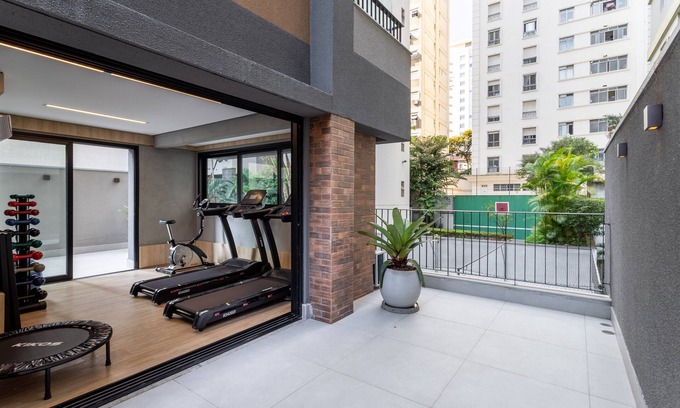 Cerqueira Cesar Apartment | Next AW Franca by Viva - Prédio novo ao lado da Av Paulista