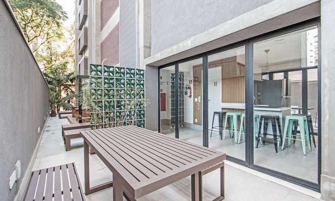 Vila Nova Conceicao Apartment | Next Home Design by Viva - Apartamentos em prédio próximo ao Parque do Ibirapuera