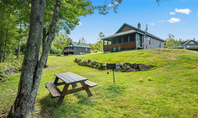 Rangeley Plantation House | Niboban Cabin 7 - Nice cabin on Rangeley Lake in the Niboban cottage community
