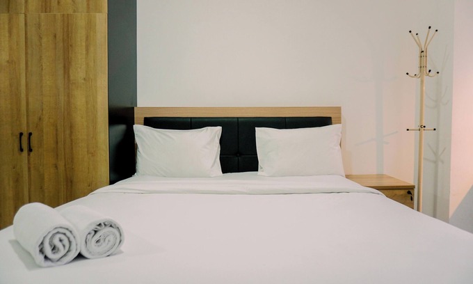 Pinang Apartment | Nice And Modern Studio At 38Th Floor Pacific Garden Apartment