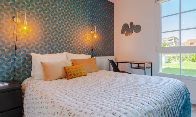 Benerville-sur-Mer Apartment | Nice apartment for 5 people with WIFI, TV and terrace