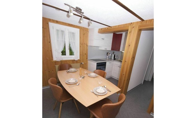 Saas-Fee Apartment | Nice apartment for 4 guests with WIFI, TV and balcony