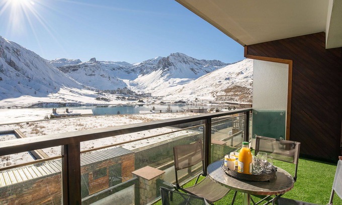 Tignes Apartment | Nice apartment for 5 people with WIFI, TV and terrace