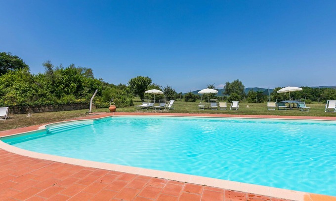 San Macario In Monte Villa | Nice apartment in villa for 4 people with pool, WIFI, TV, patio, pets allowed and parking