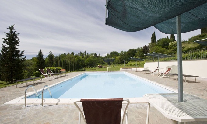 Cicogna House | Nice apartment in villa for 4 people with WIFI, pool, patio, pets allowed and parking