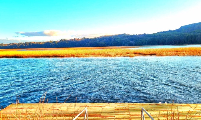 Valdivia Apartment | Nice apartment Isla Teja, Valdivia with dock, direct access to the Cruces river.