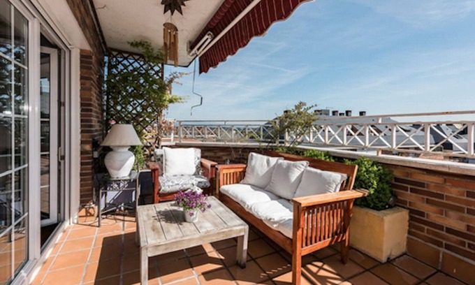 Majadahonda Condo | Nice duplex penthouse in the center of Majadahonda overlooking the Madrid skyline.