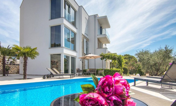 Krk House | Nice Home in Krk With 8 Bedrooms, Wifi and Outdoor Swimming Pool