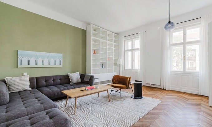 Altlerchenfeld Apartment | Nice Josefstadt 2BR w/Laundry, Fully Furnished, by Blueground