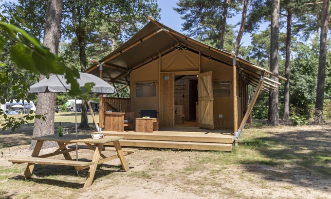Municipality of Geldrop-Mierlo House | Nice safari tent with kitchen, 8 km. from Helmond
