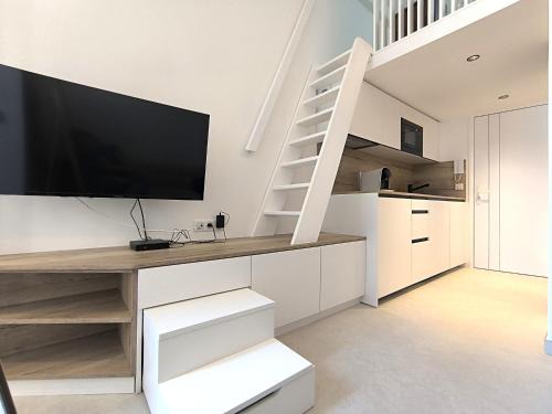 Quartier du Port Apartment | Nid perché avec aperçu mer Tout à pied !