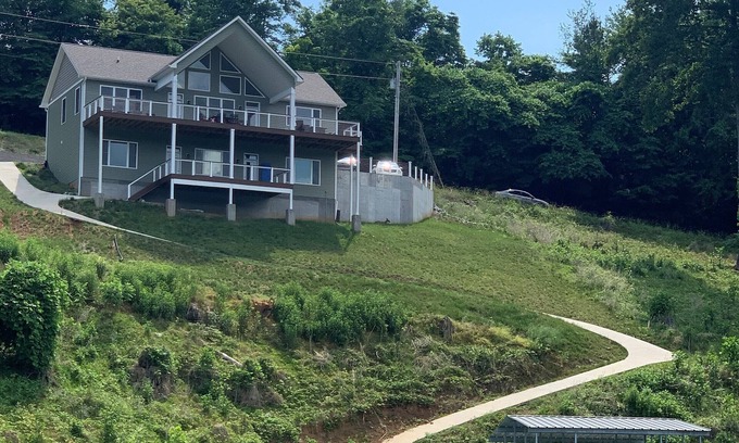 La Follette House | No Wake Lake Escape - Private Dock, Gameroom, Brand New Carved Concrete Firepit