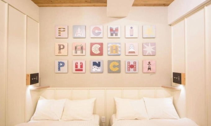 Sennichimae Hotel | Nonsmoking Twin room Stay without meals Simpl/Osaka Ōsaka