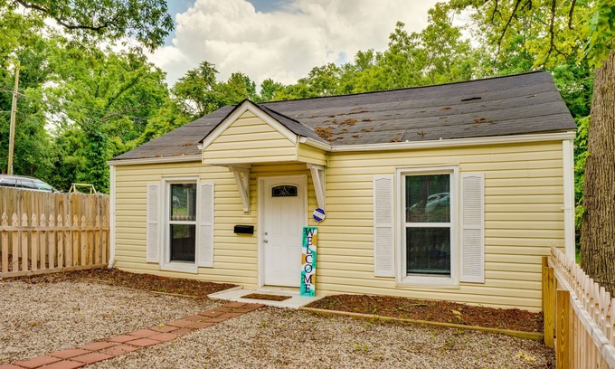 East Durham House | North Carolina Vacation Rental w/ Private Yard