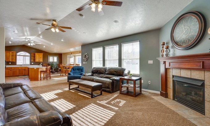 North Salt Lake House | North Salt Lake Vacation Rental: 7 Mi to Downtown